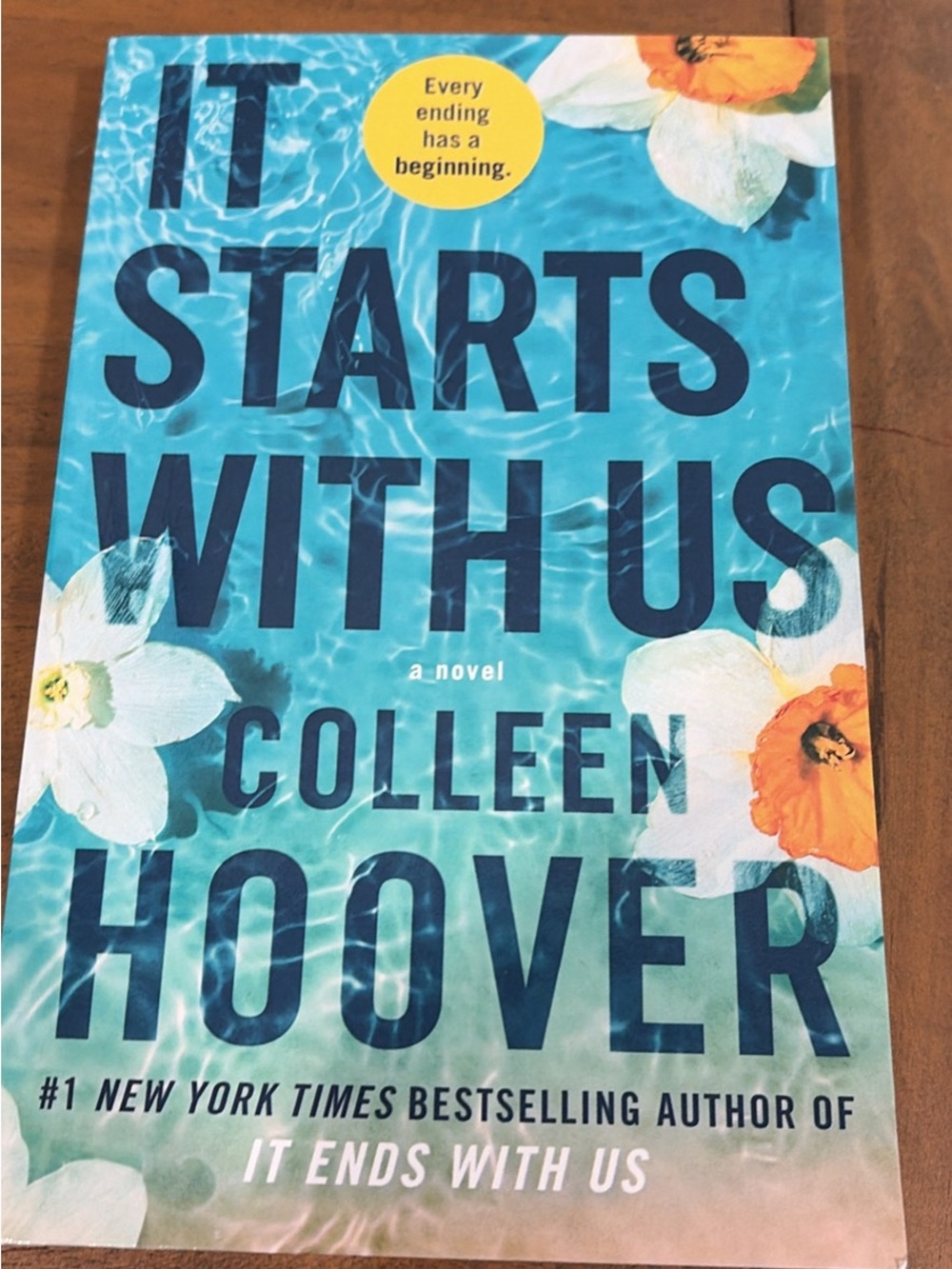 It starts with us book